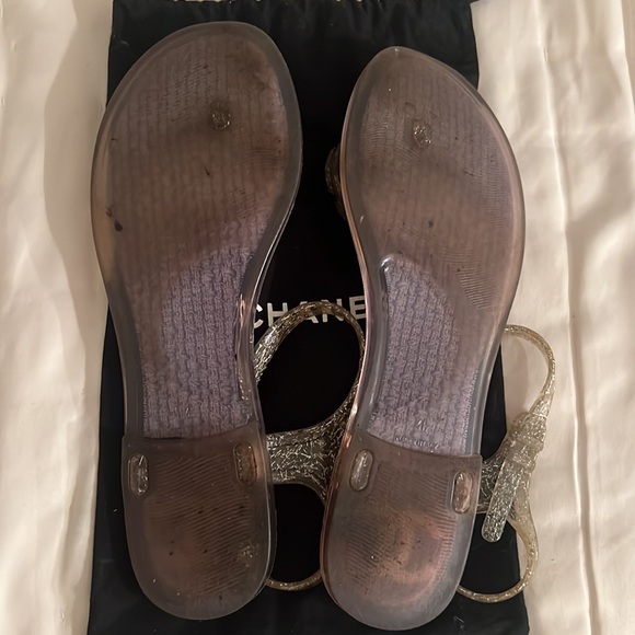 CHANEL summer flower 🌸 jelly sandals - Picture 5 of 5